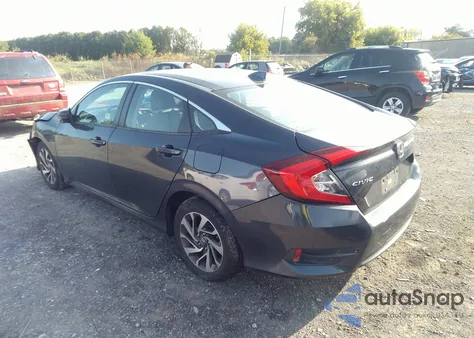 2017 Honda Civic Ex из США, поврежденный, VIN 2HGFC2F71HH563763